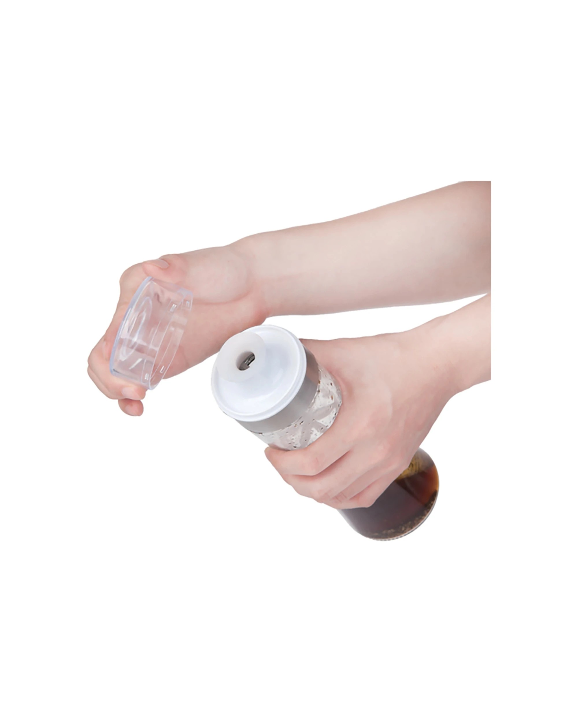 3 Appetito Salad Dressing Shaker 500ml Home Kitchen Cooking Tool - Clear, 3 of 5