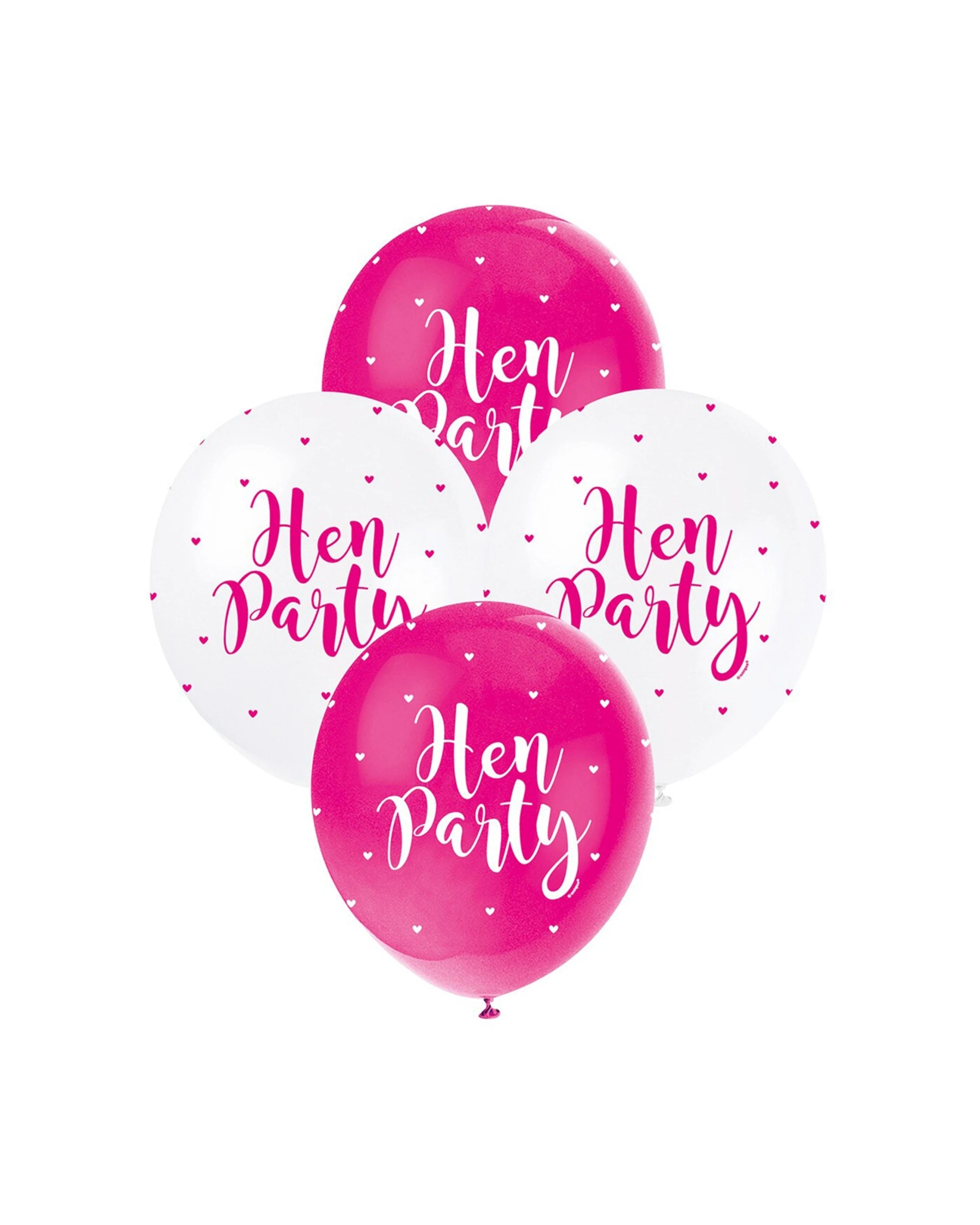 1 Meteor Party 5pc Balloons Event Decoration Hen Pearl 30cm - Pink, 1 of 1
