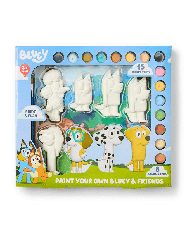 Bluey Paint Your Own Bluey and Friends