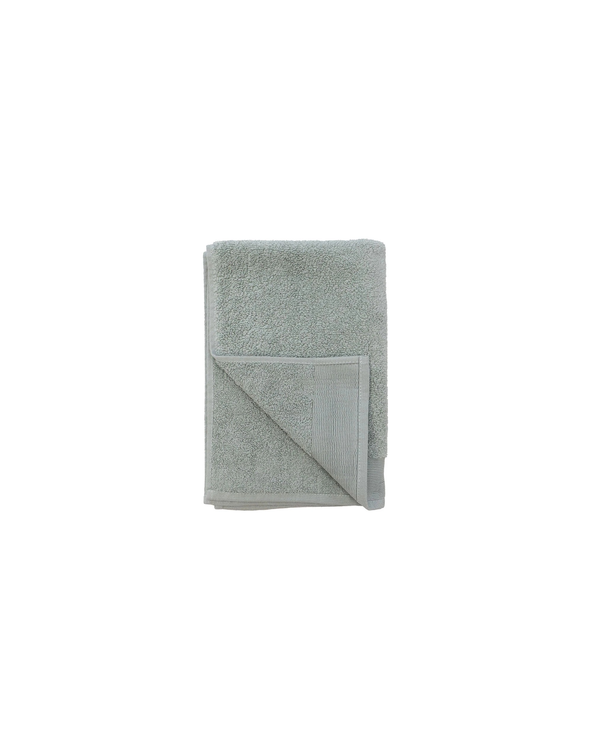 1 Bambury Elvire 600gsm Soft Absorbent Cotton Hand Towel 40x60cm Sage - Green, 1 of 4