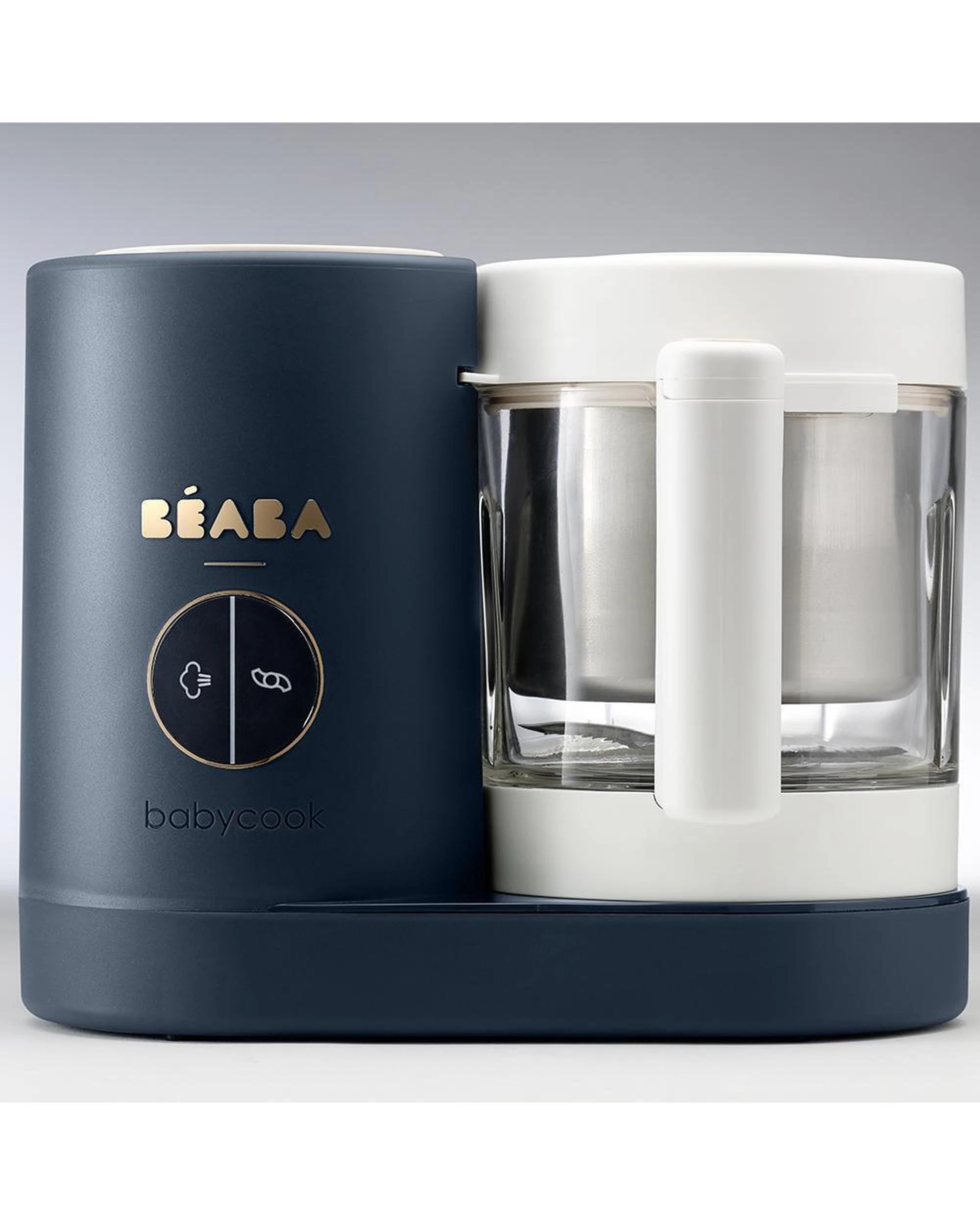 2 Beaba Babycook Neo Baby Food Processor Steam Cook Blend  Night Blue, 2 of 5