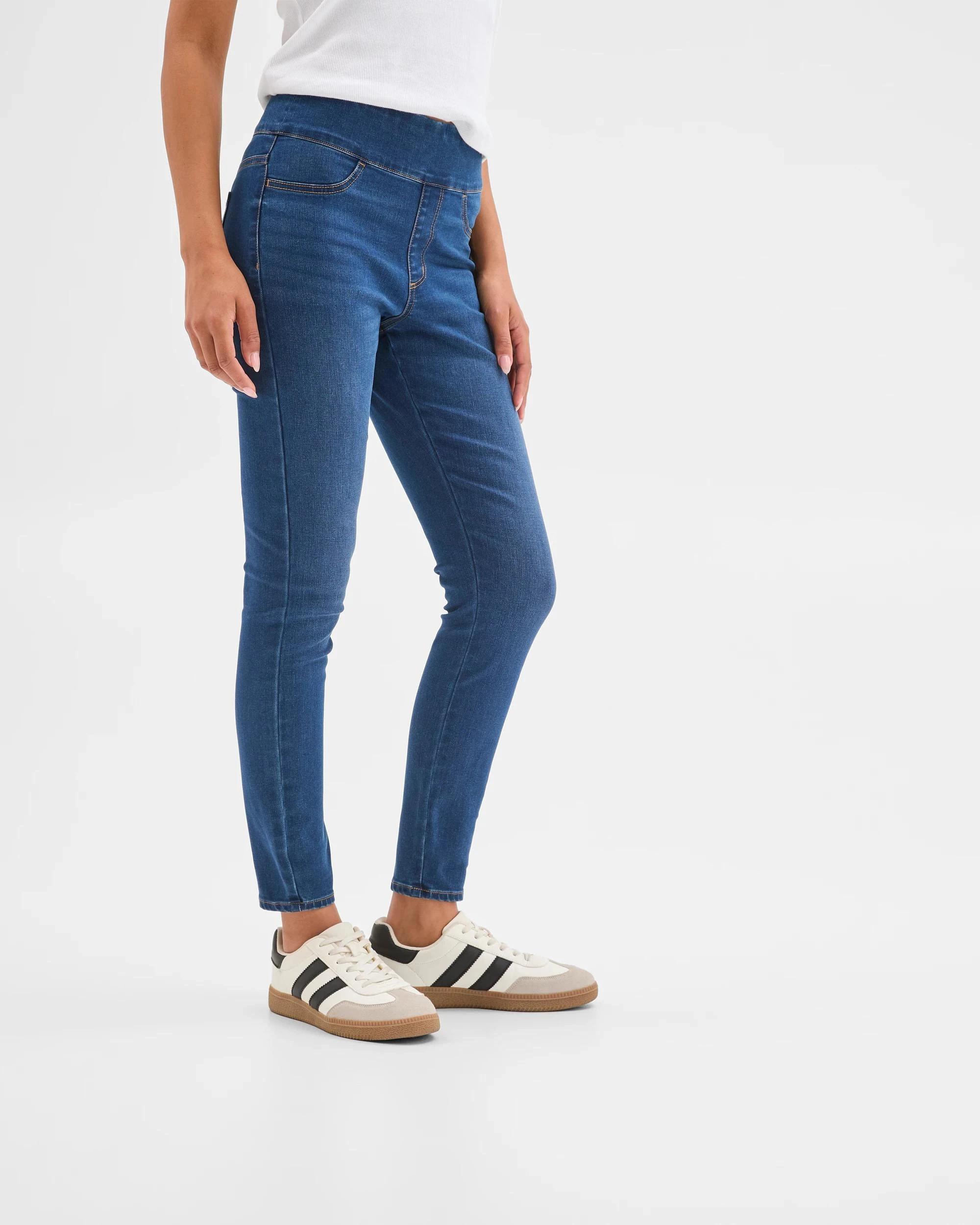 2 Target Denim Lydia Ankle Length Jeggings MID INDIGO, 2 of 6