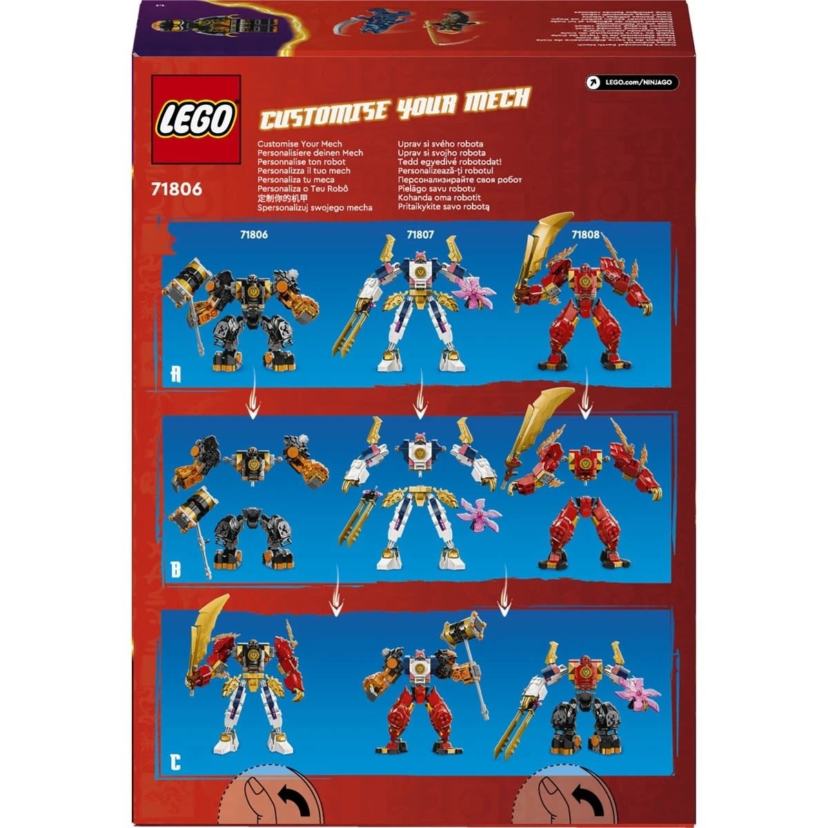 11 LEGO NINJAGO Cole's Elemental Earth Mech 71806, 11 of 11