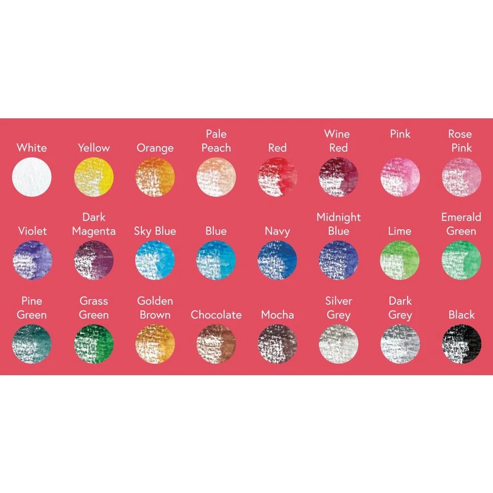 3 Born Watercolour Pencils 24 Pack, 3 of 4