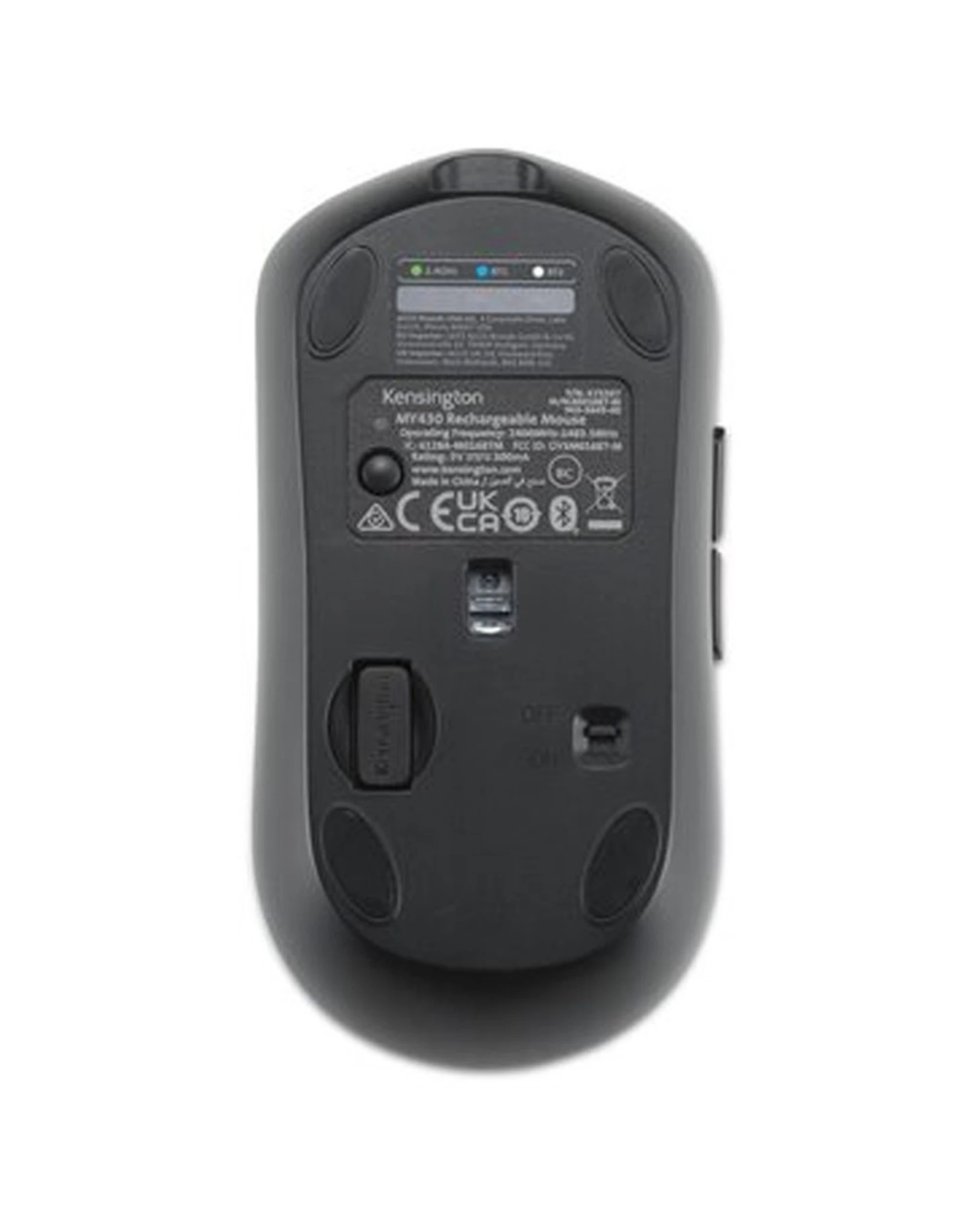 3 Kensington My430 Wireless Rechargeable Computer Mouse - Black, 3 of 7