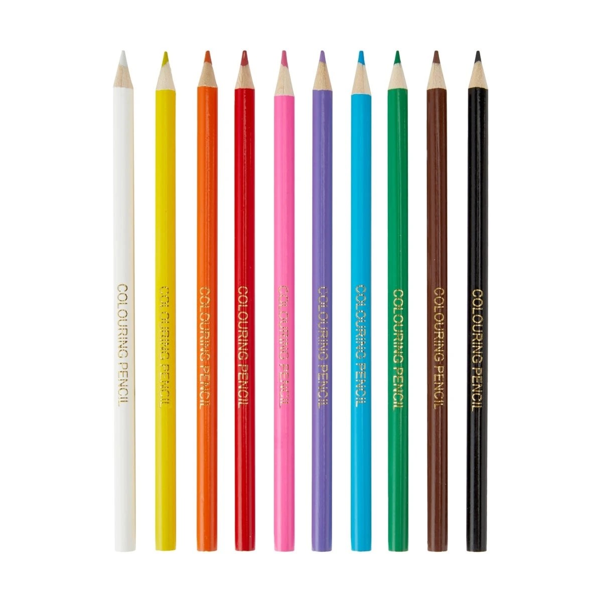 3 10 Piece Coloured Pencils, 3 of 6