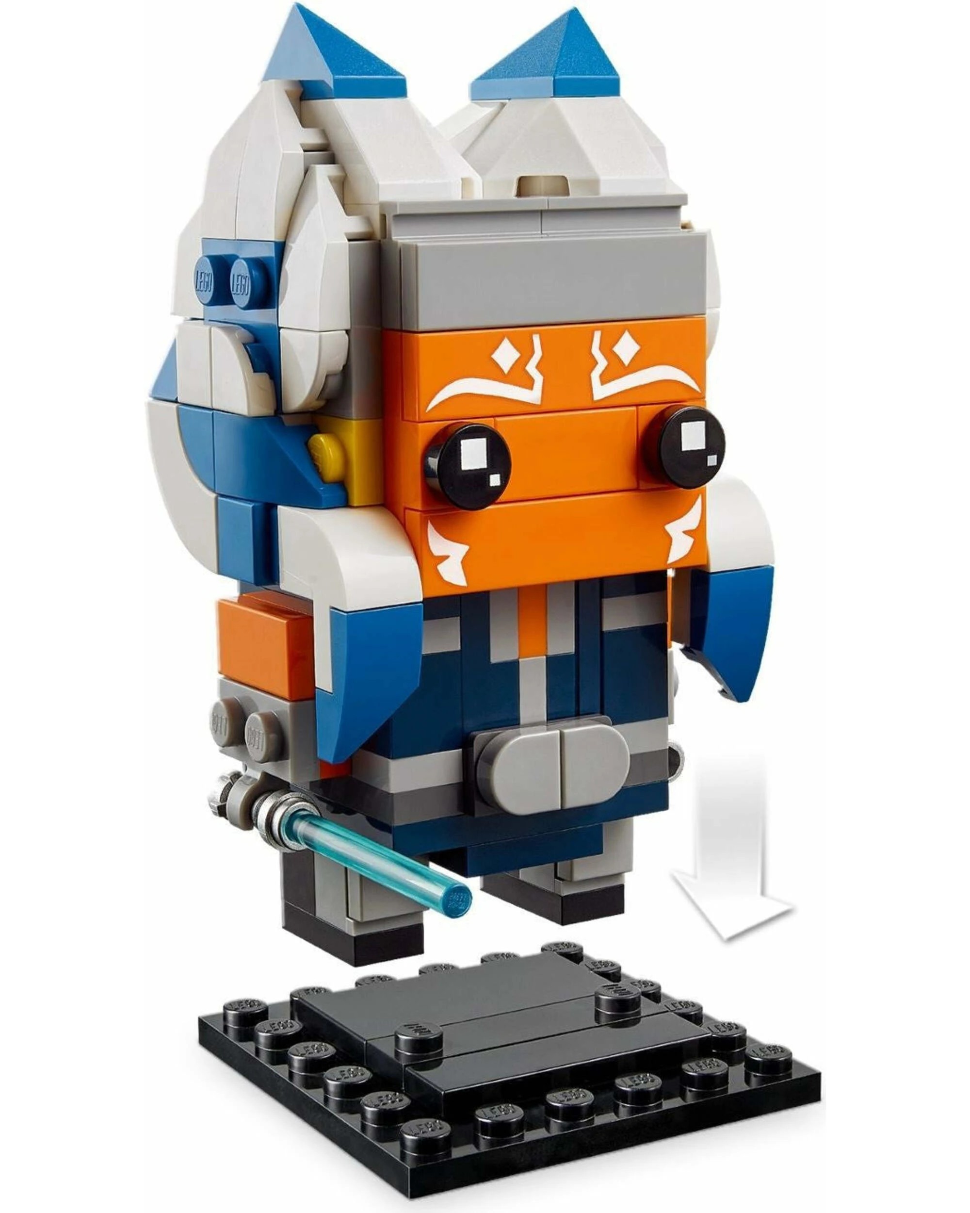 3 LEGO 40539 Ahsoka Tano BrickHeadz | Star Wars Clone Wars Figure, 3 of 5