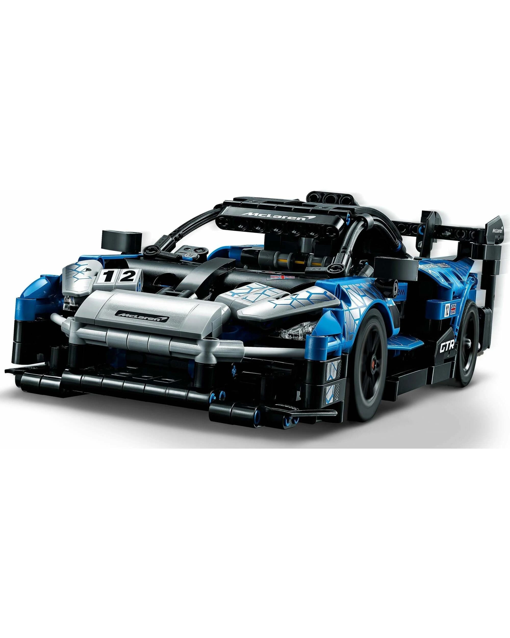 1 LEGO 42123 Technic McLaren Senna GTR Racing Sports Car, Vehicle Construction, 1 of 4