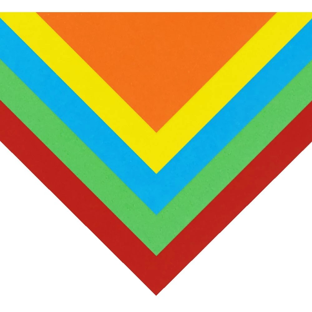 2 Quill A4 210gsm Board Bright Assorted 25 Pack, 2 of 2