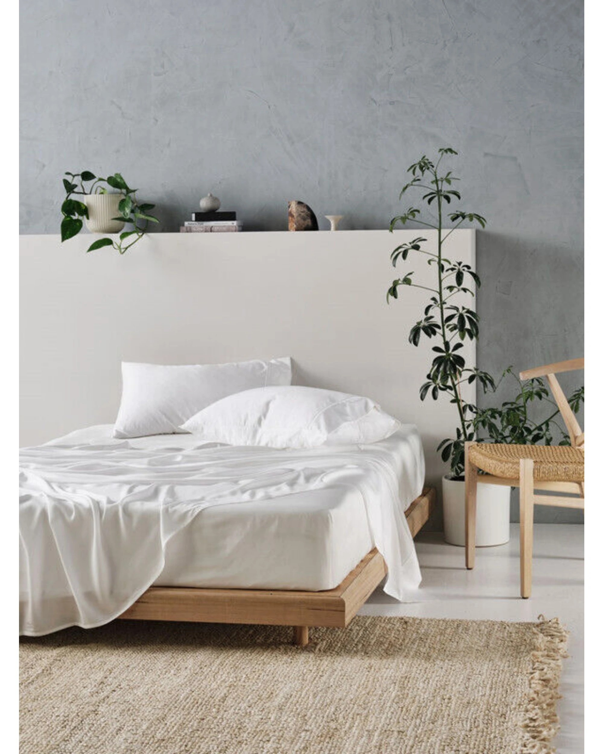 1 Linen House Tencel Sheet Set - Queen Bed - White, 1 of 4