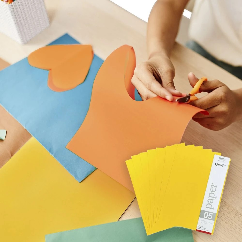 6 Quill A4 80gsm Paper Sunshine 25 Pack, 6 of 6