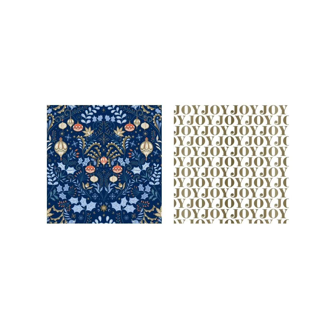 3 Hallmark Christmas Gift Wrapping Paper - Assorted, 3 of 3