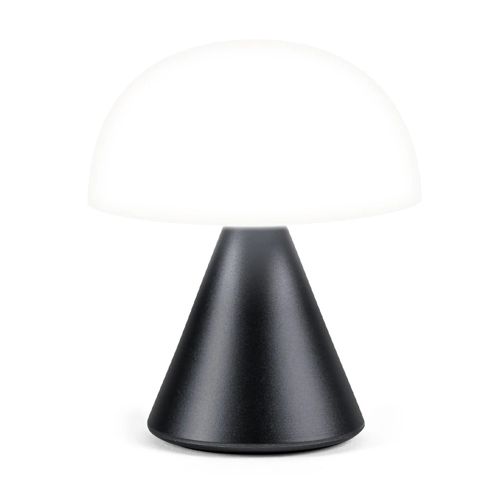 2 Lexon Mina Mini Led Lamp - Gunmetal - Metallic, 2 of 5