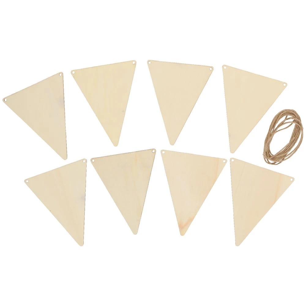 2 Kadink Plywood Bunting & Twine Kit 2m 8 Piece, 2 of 3