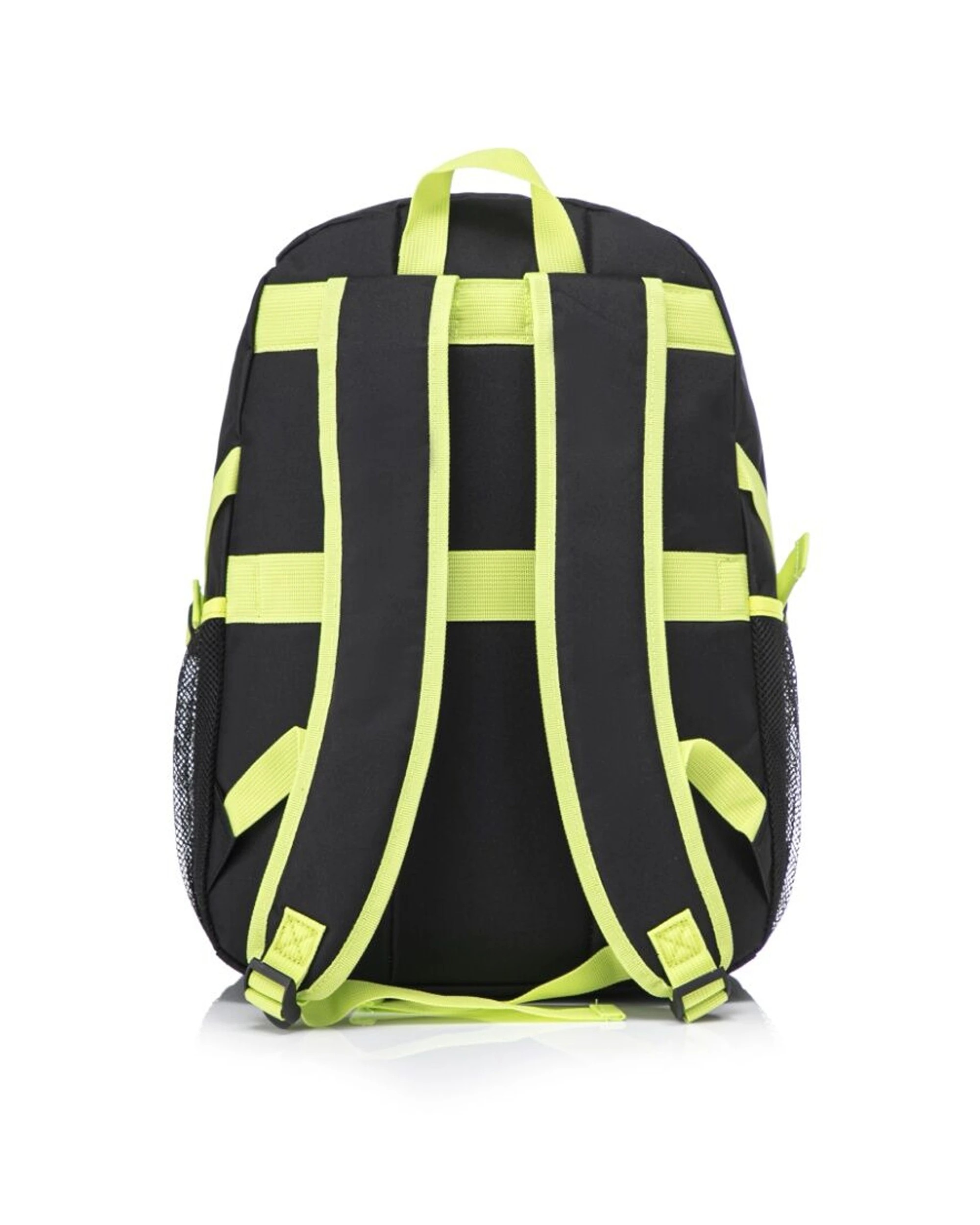 3 Batman Teen Backpack Kids School Bag 44cm Licensed Design Mesh Pockets - Black, 3 of 4