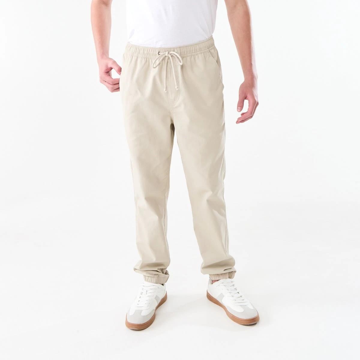 1 Elastic Waist Jogger Pants Bge Ntrl, 1 of 6