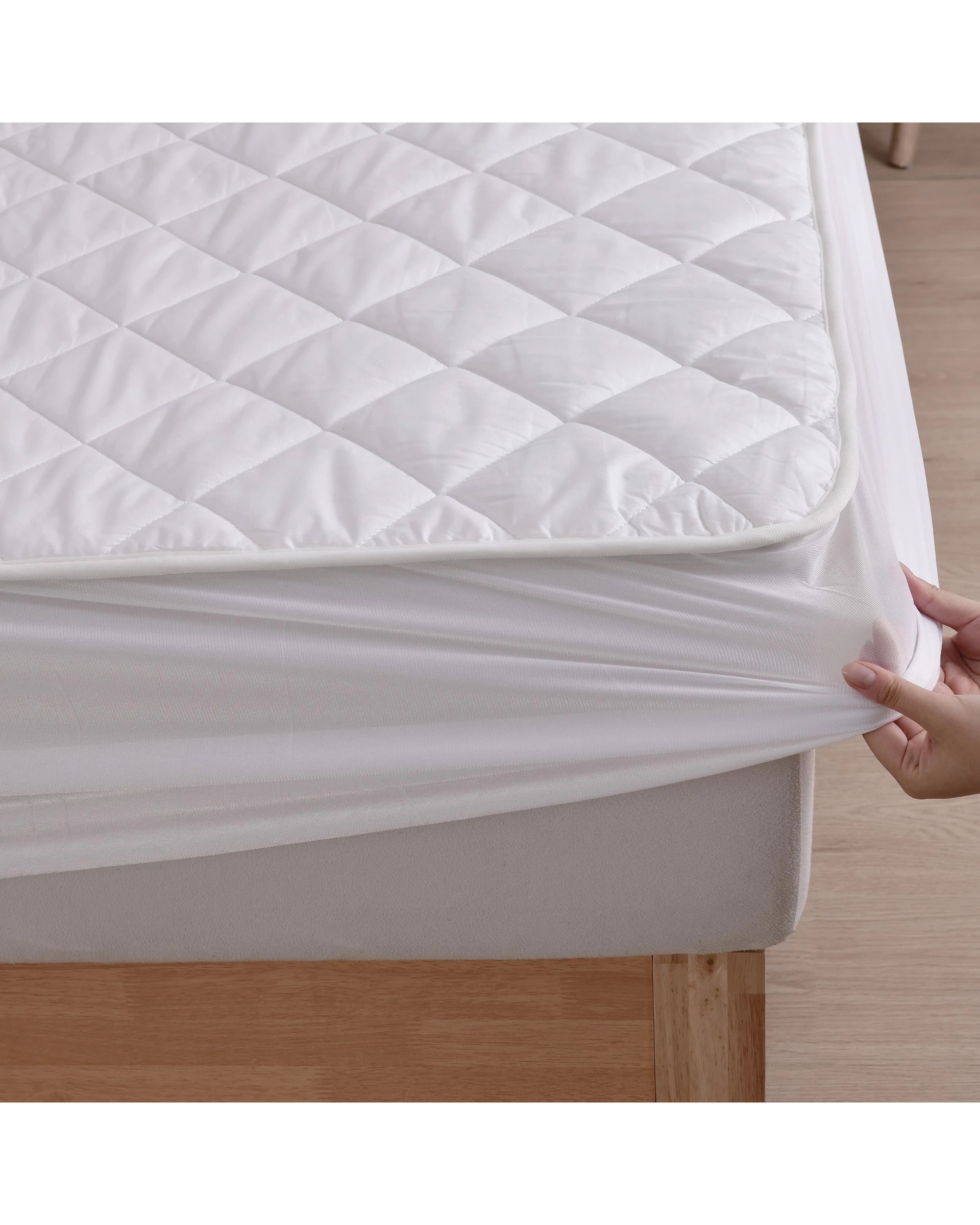 4 Dreamaker Healthguard Cotton Cover Quilted Electric Blanket - Super King Bed - White, 4 of 7