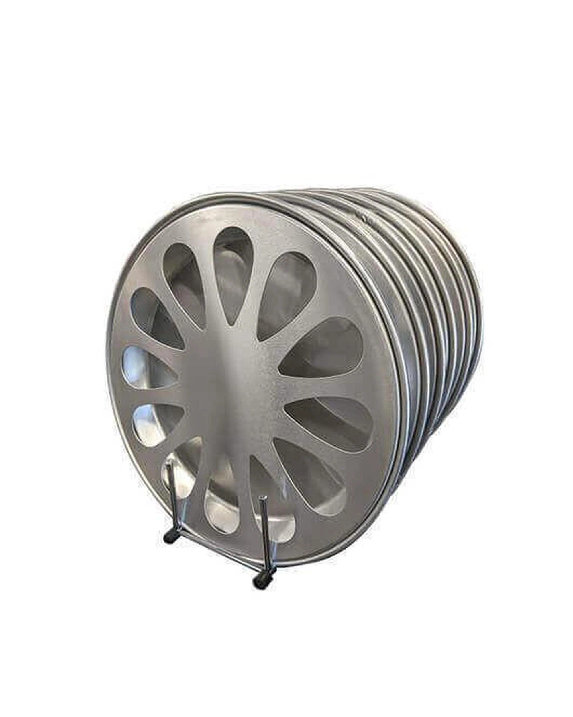 8 Flaming Coals Oyster Wheel - Cooking and Serving Tray - 12 Serve, 8 of 8