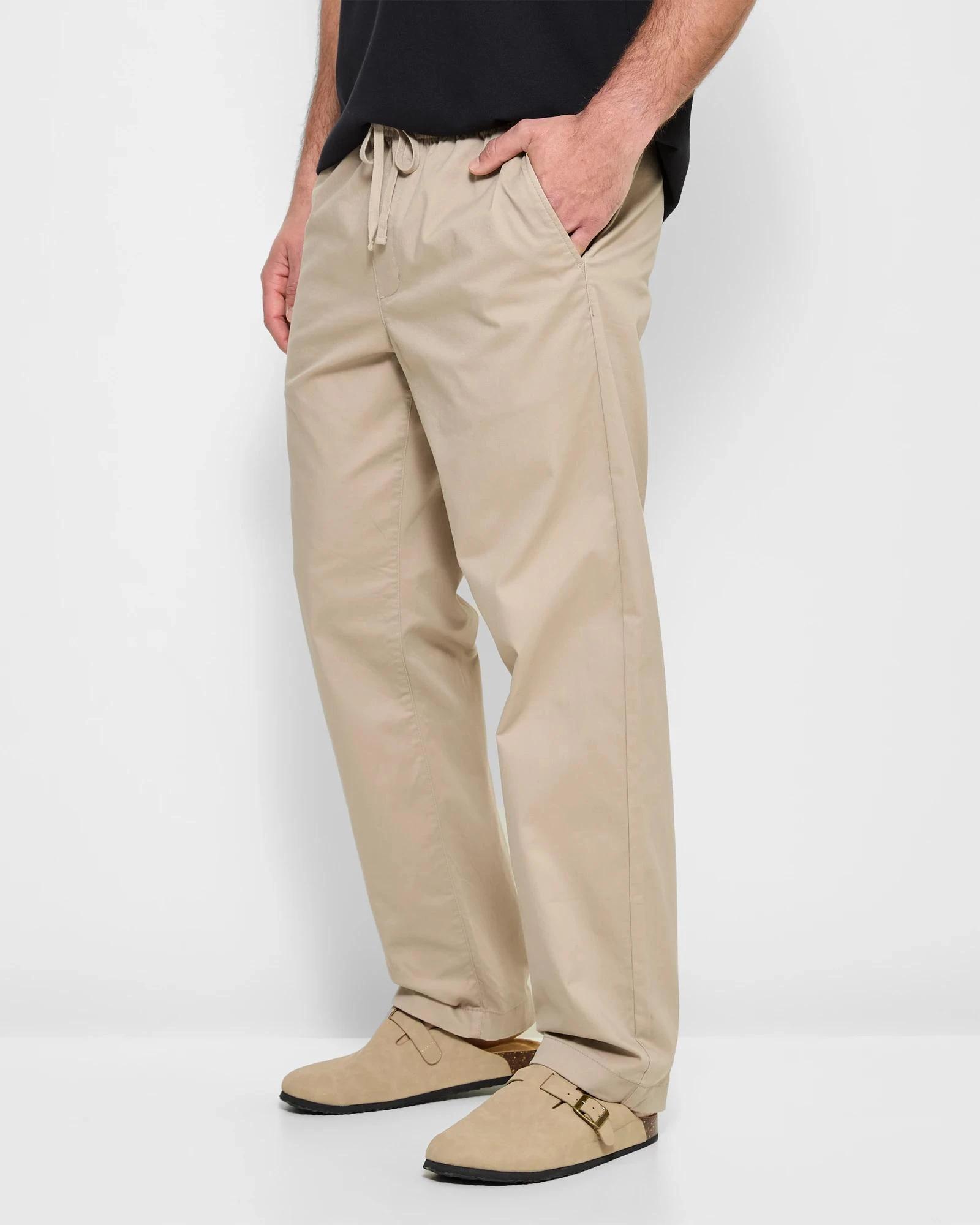 1 Target Australian Cotton Relaxed Chino Pants SAND, 1 of 5