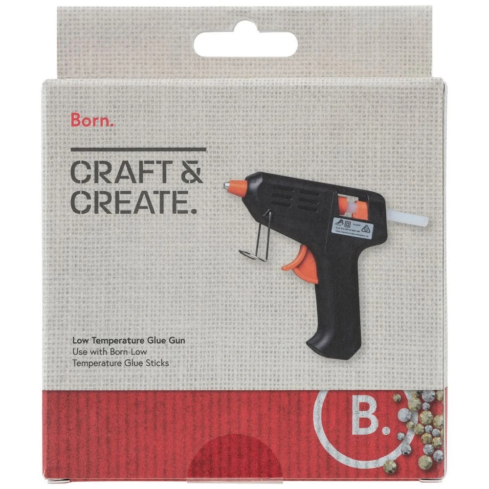 1 Born Low Temperature Glue Gun, 1 of 3