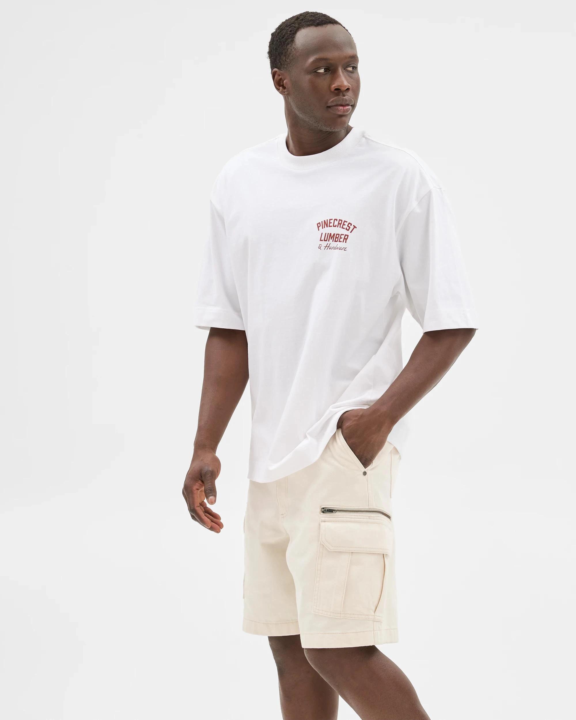 2 Commons Australian Cotton Graphic T-Shirt PINECREST WHITE, 2 of 5