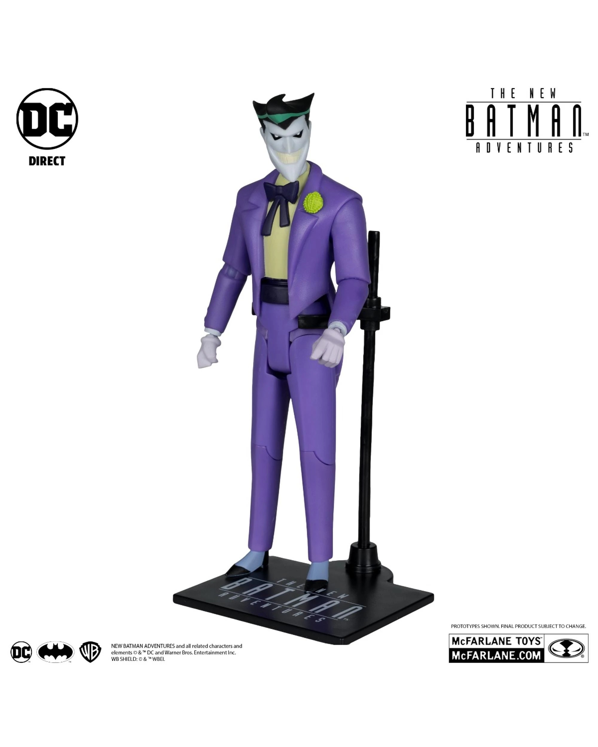 5 DC Direct The New Batman Adventures The Joker 6 Inch Figure, 5 of 9