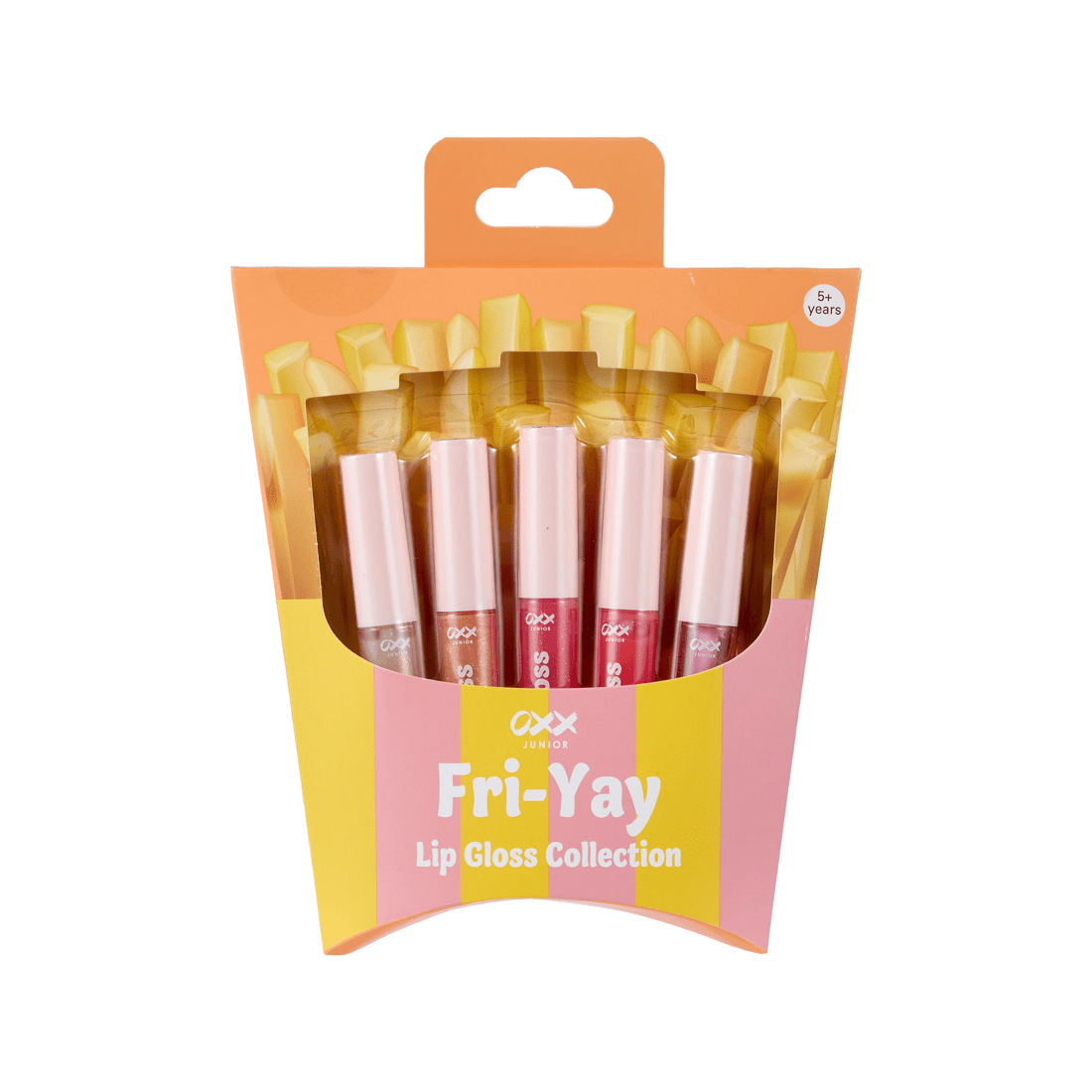 1 OXX Junior 5 Piece Lip Gloss Collection - Pop of Colour, 1 of 5