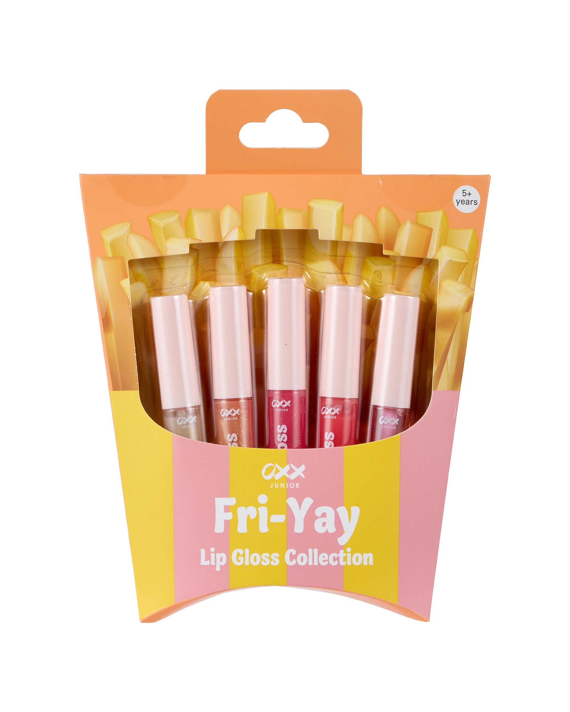 1 OXX Junior 5 Piece Lip Gloss Collection - Pop of Colour, 1 of 5