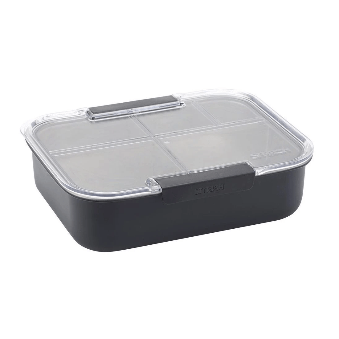 2 Smash Blue Stainless Steel 5 Compartment Bento Box, 2 of 4