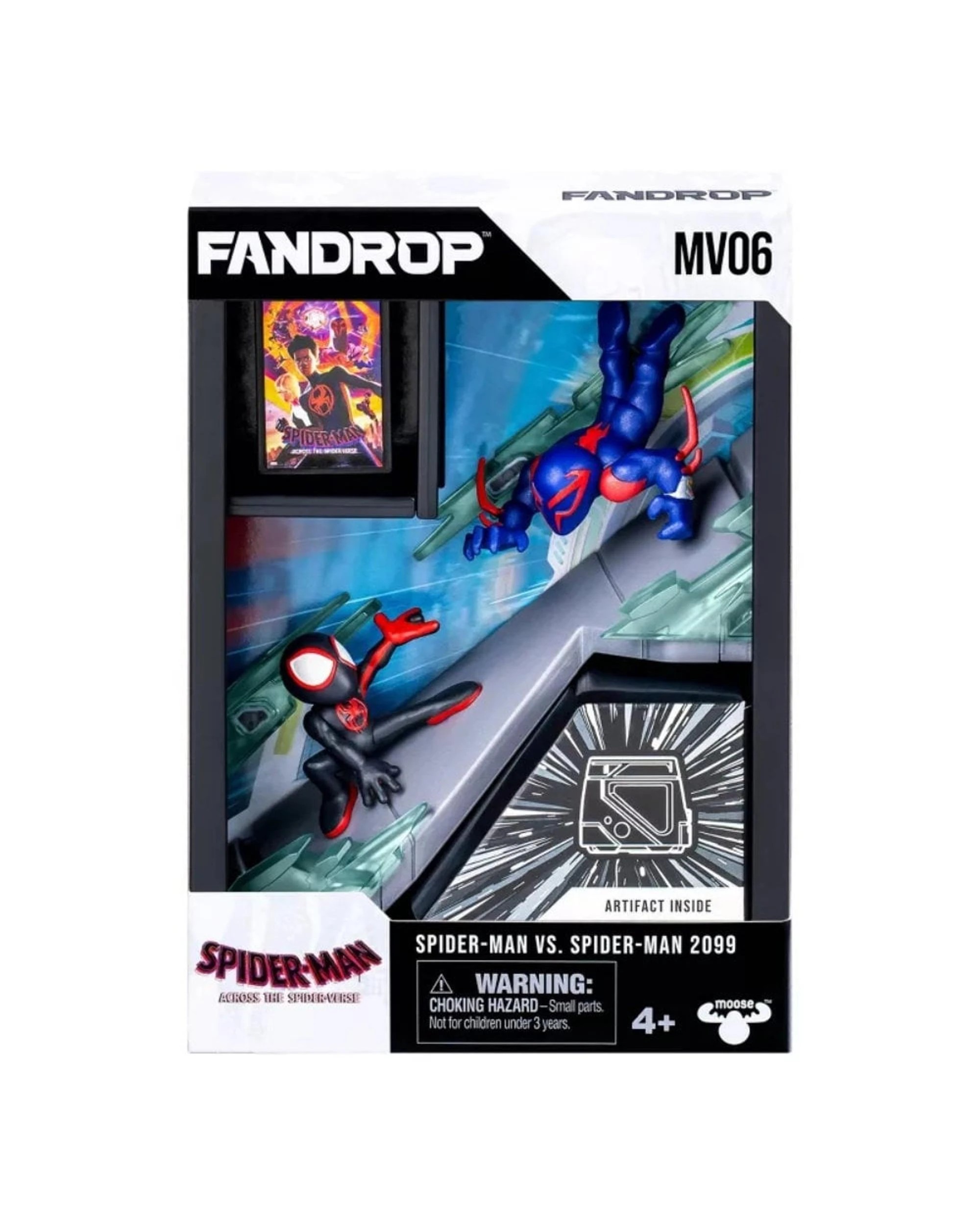 1 Fandrop Marvel MV06 Spider-Man vs Spider-Man 2099 2 Figure Diorama, 1 of 9