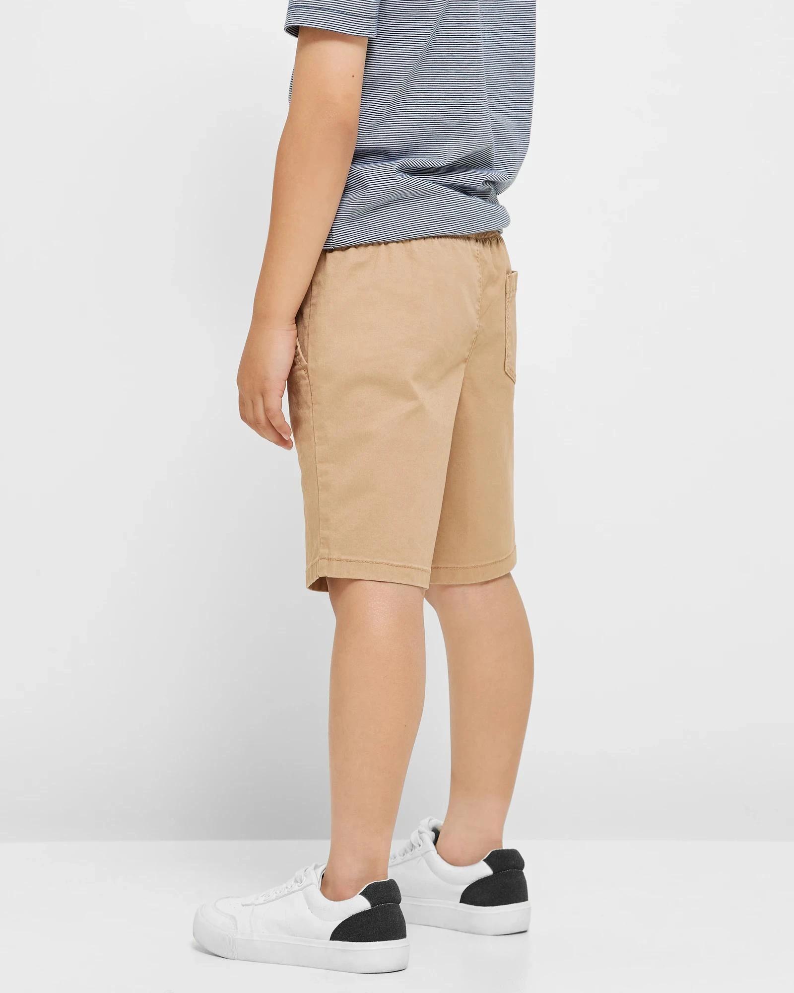 3 Target Pull On Chino Shorts TAN, 3 of 6