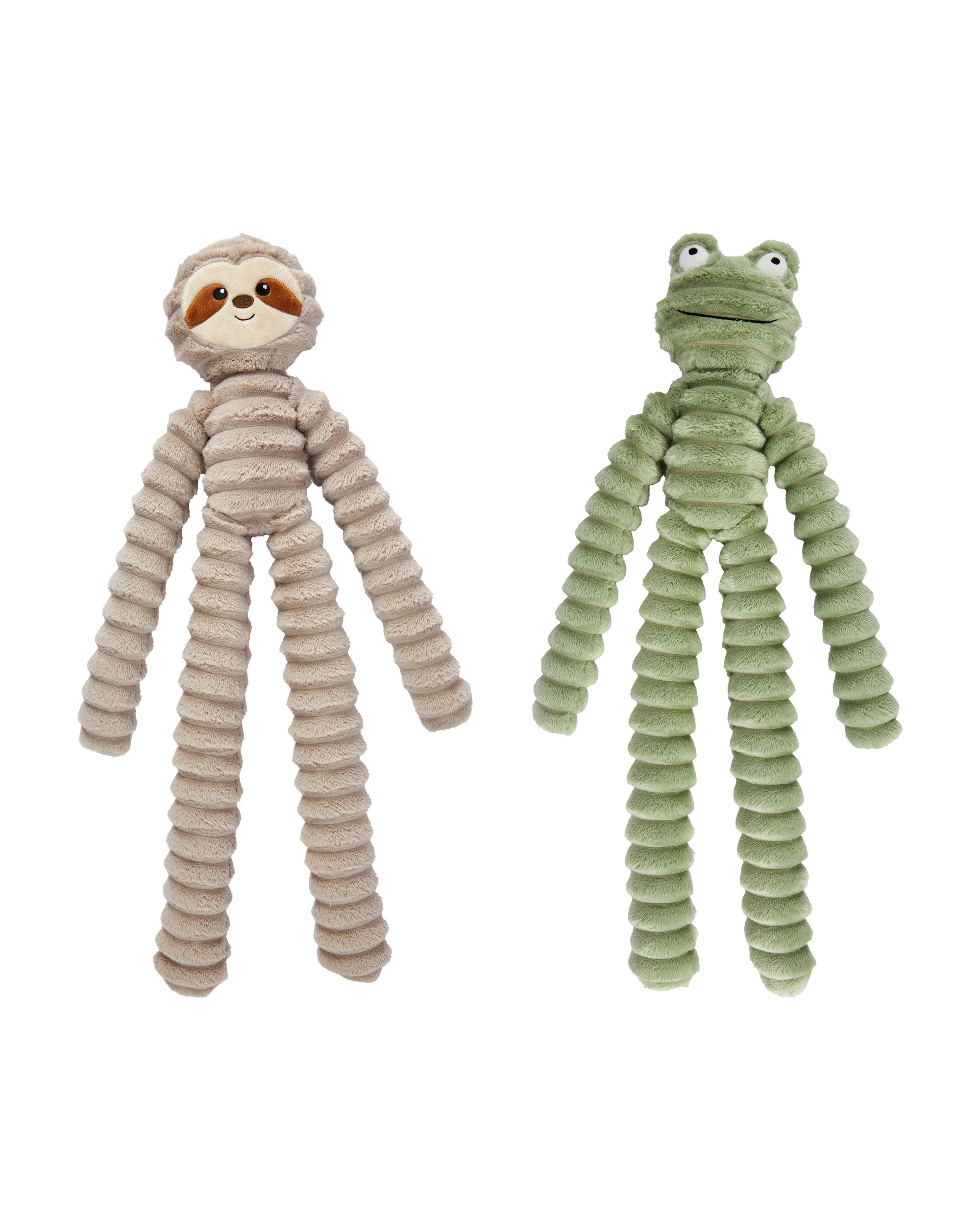 2 Pet Toy Long Thick Rib Plush - Assorted, 2 of 4