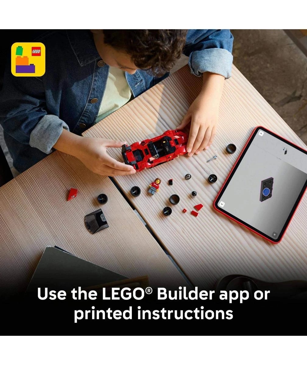 7 LEGO Speed Champions Ferrari SF90 XX Stradale Sports Car 77254, 7 of 9