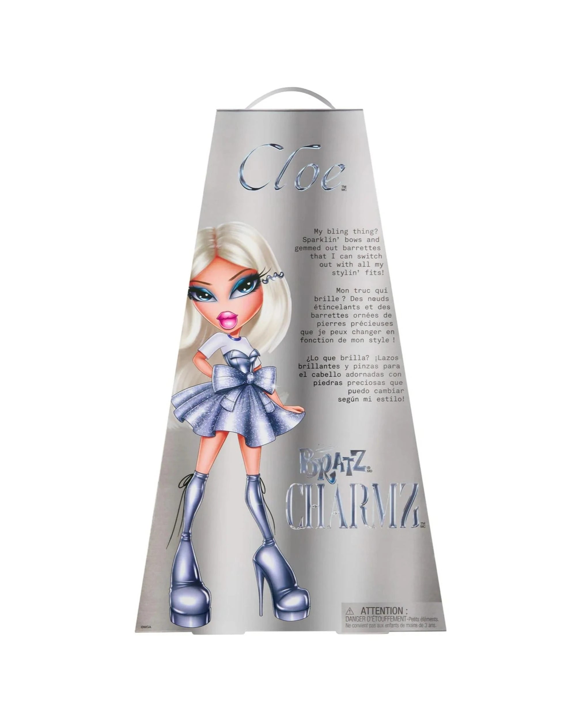 8 Bratz Charmz Cloe Fashion Doll, 8 of 10
