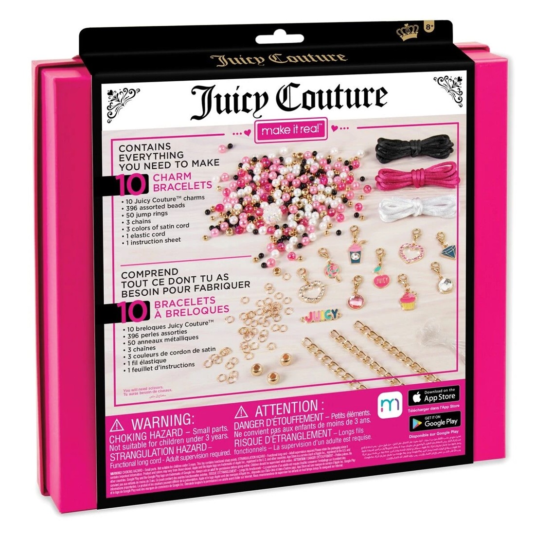 6 464 Piece Make It Real: Juicy Couture Pink & Precious Bracelets, 6 of 6