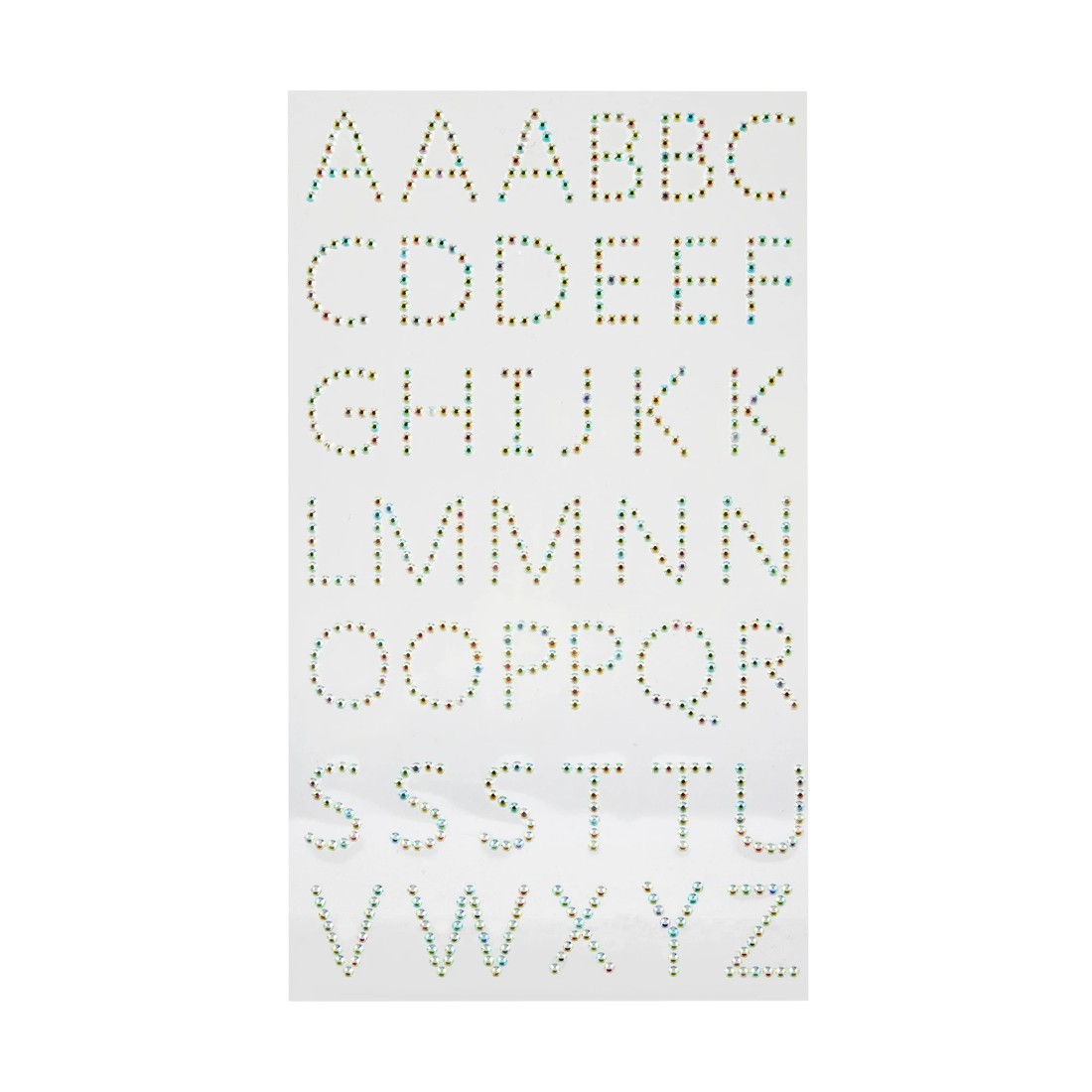 2 42 Piece Bling Stickers - Alphabets, 2 of 2