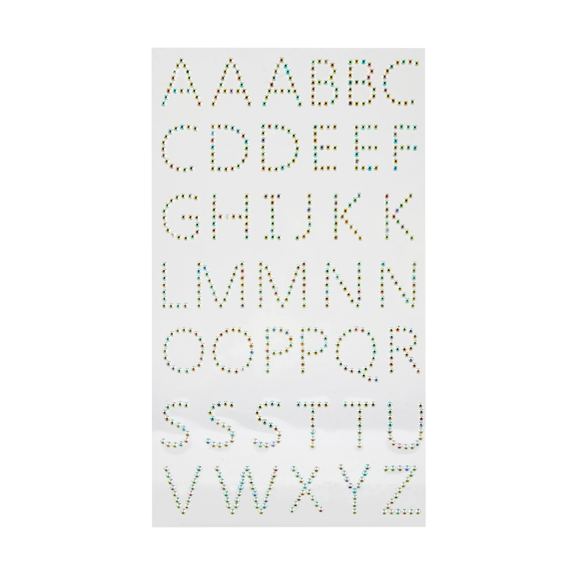 2 42 Piece Bling Stickers - Alphabets, 2 of 2