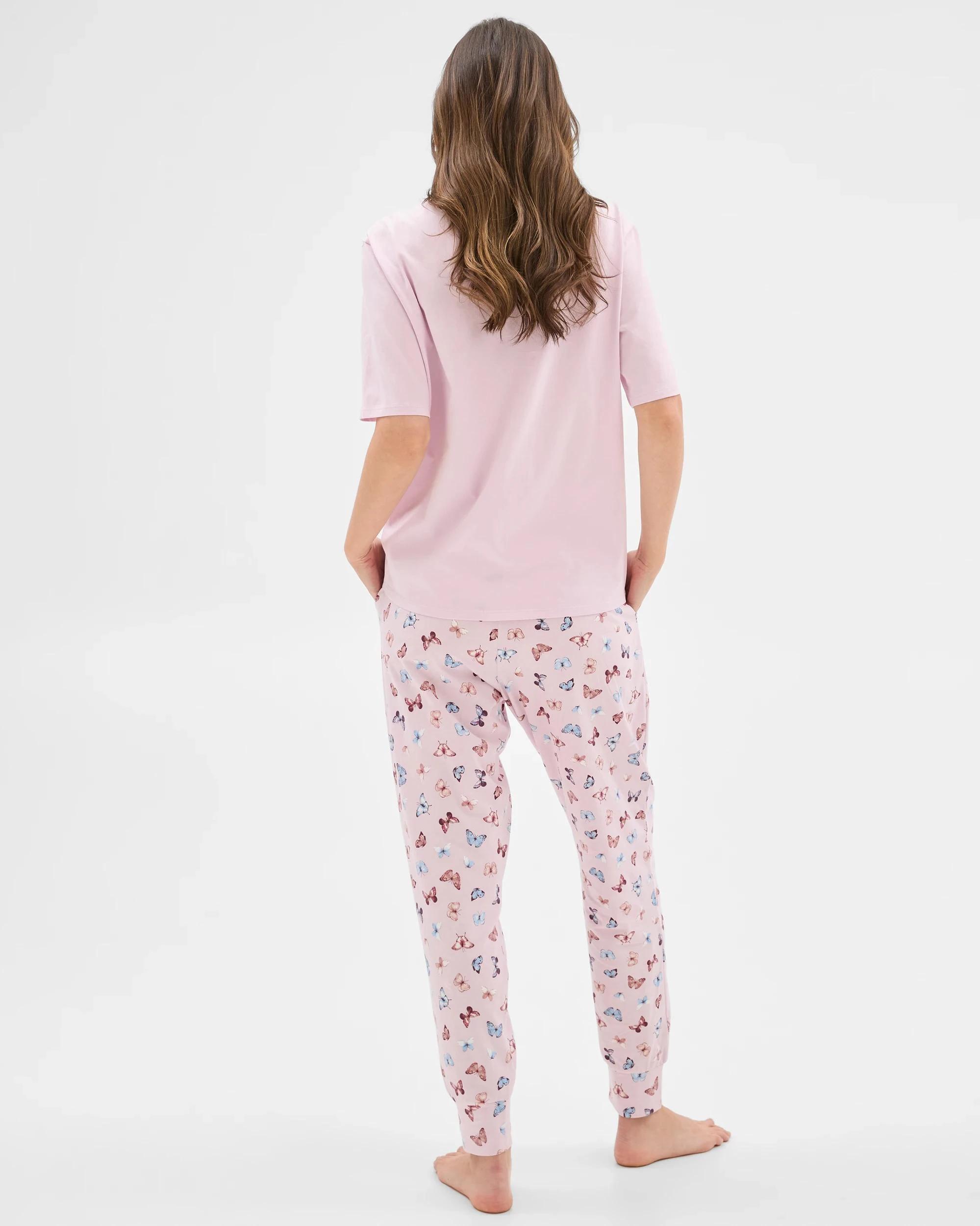 6 Target Australian Cotton Jogger Sleep Pants BUTTERFLY, 6 of 6