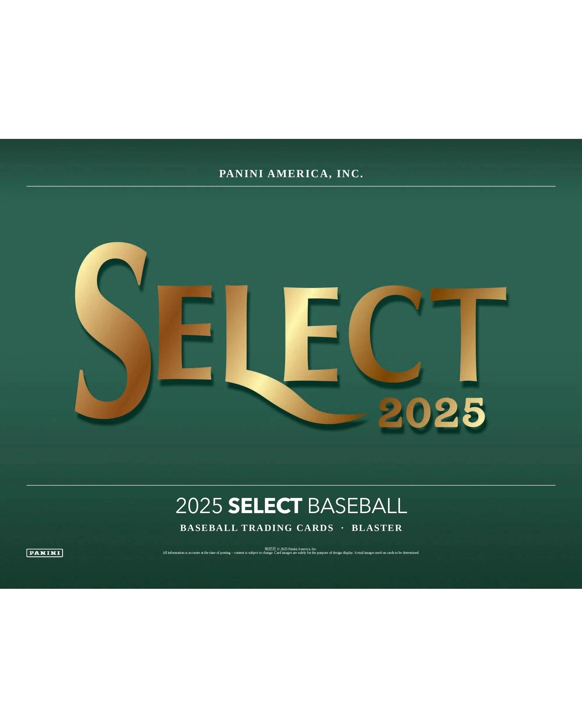 3 Panini 2025 Select Baseball Blaster Box, 3 of 6