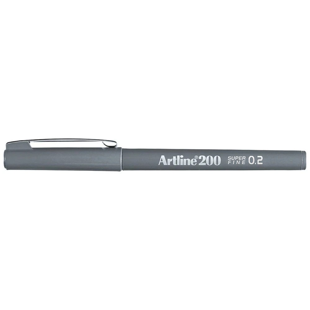 1 Artline 220 Fineliner 0.2mm Grey, 1 of 2