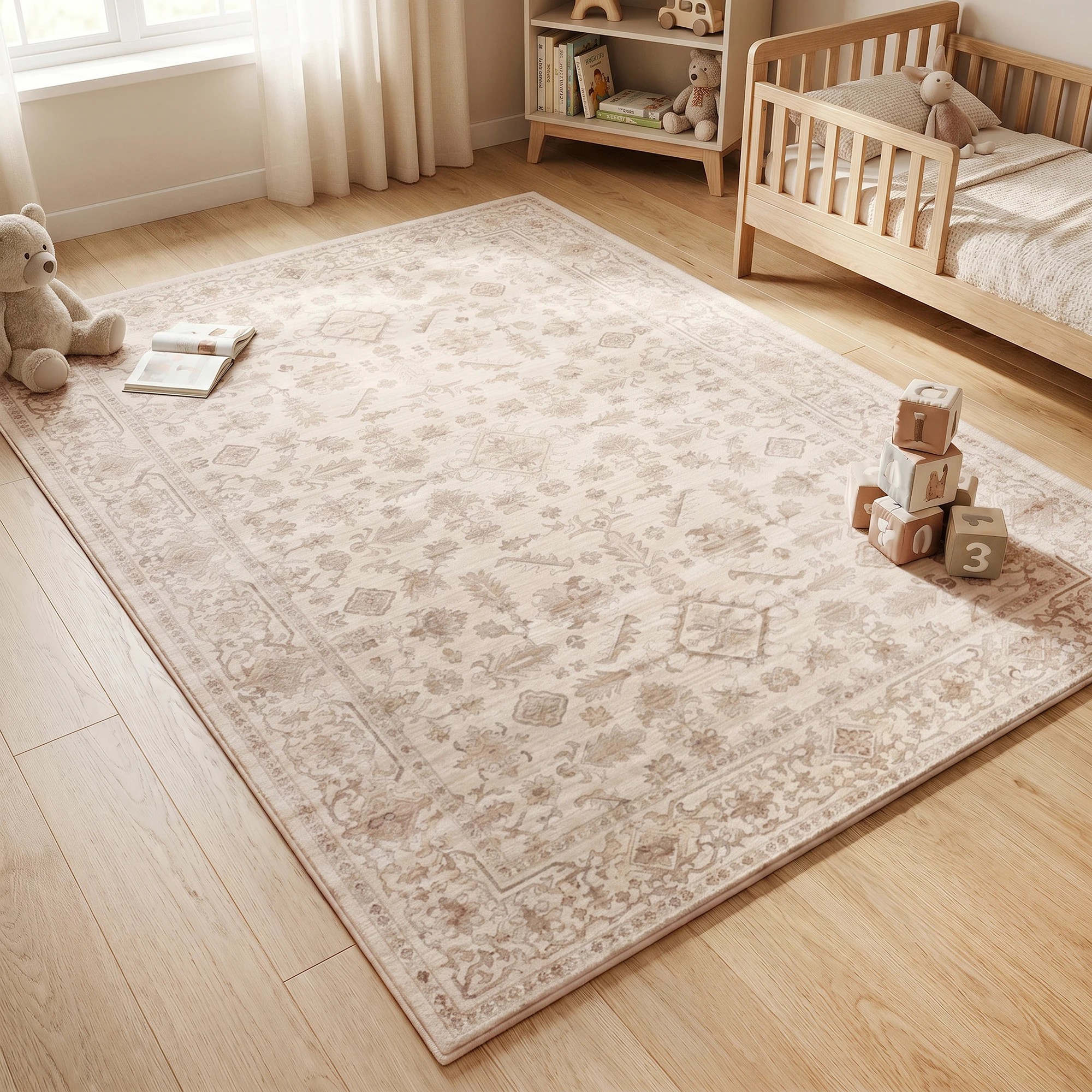 4 Common Ground Rugs Kumo Comfort Mat Hani 290x200cm - Large Soft Memory Foam Rug - Natural, 4 of 8