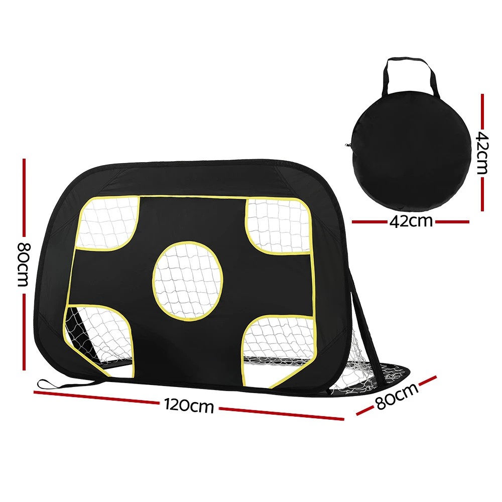 2 Everfit Football Soccer Goal Net Baseball Target Rebounder Training Aid - Multi, 2 of 6