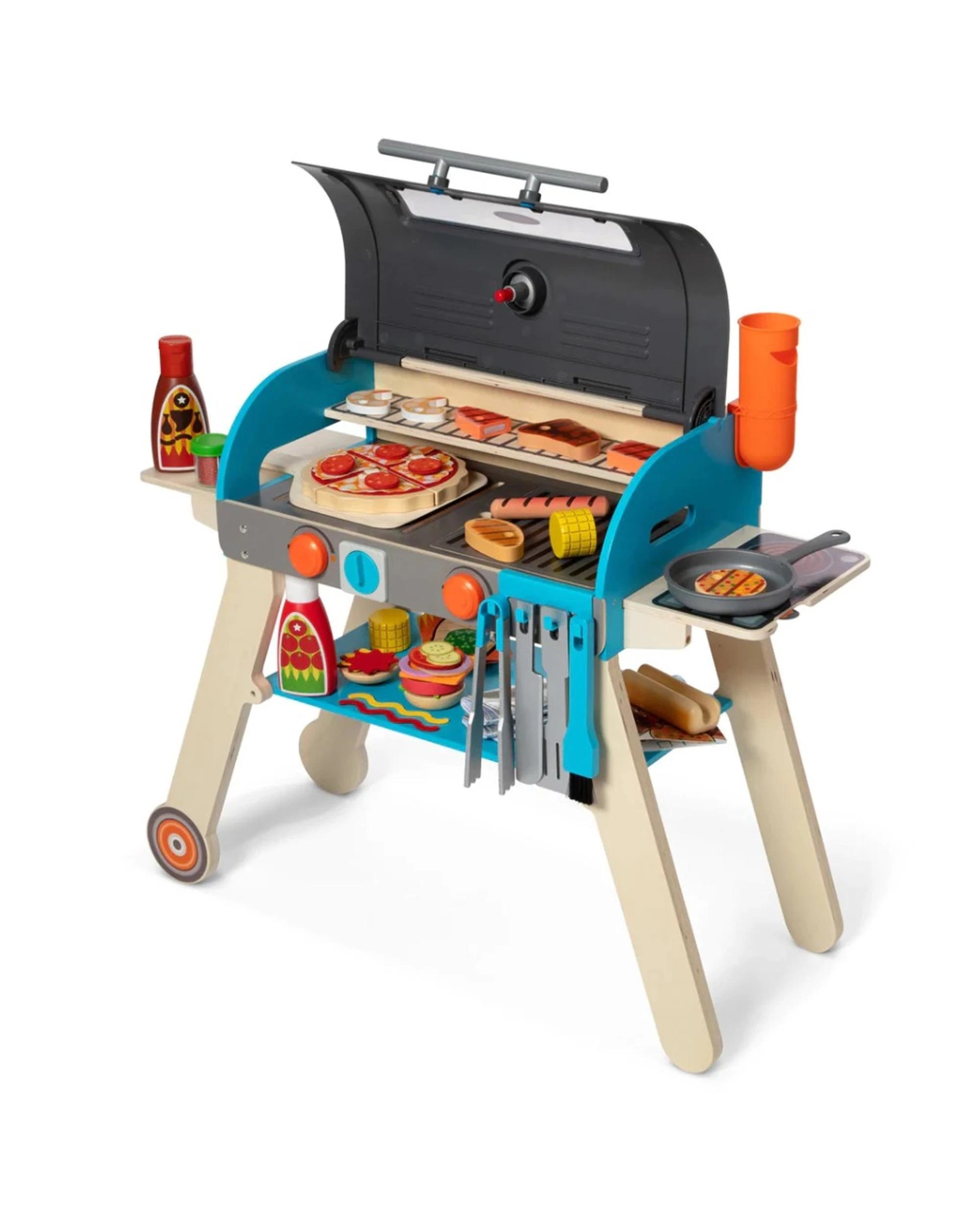 2 Melissa and Doug Deluxe Grill and Pizza Oven Play Set, 2 of 4