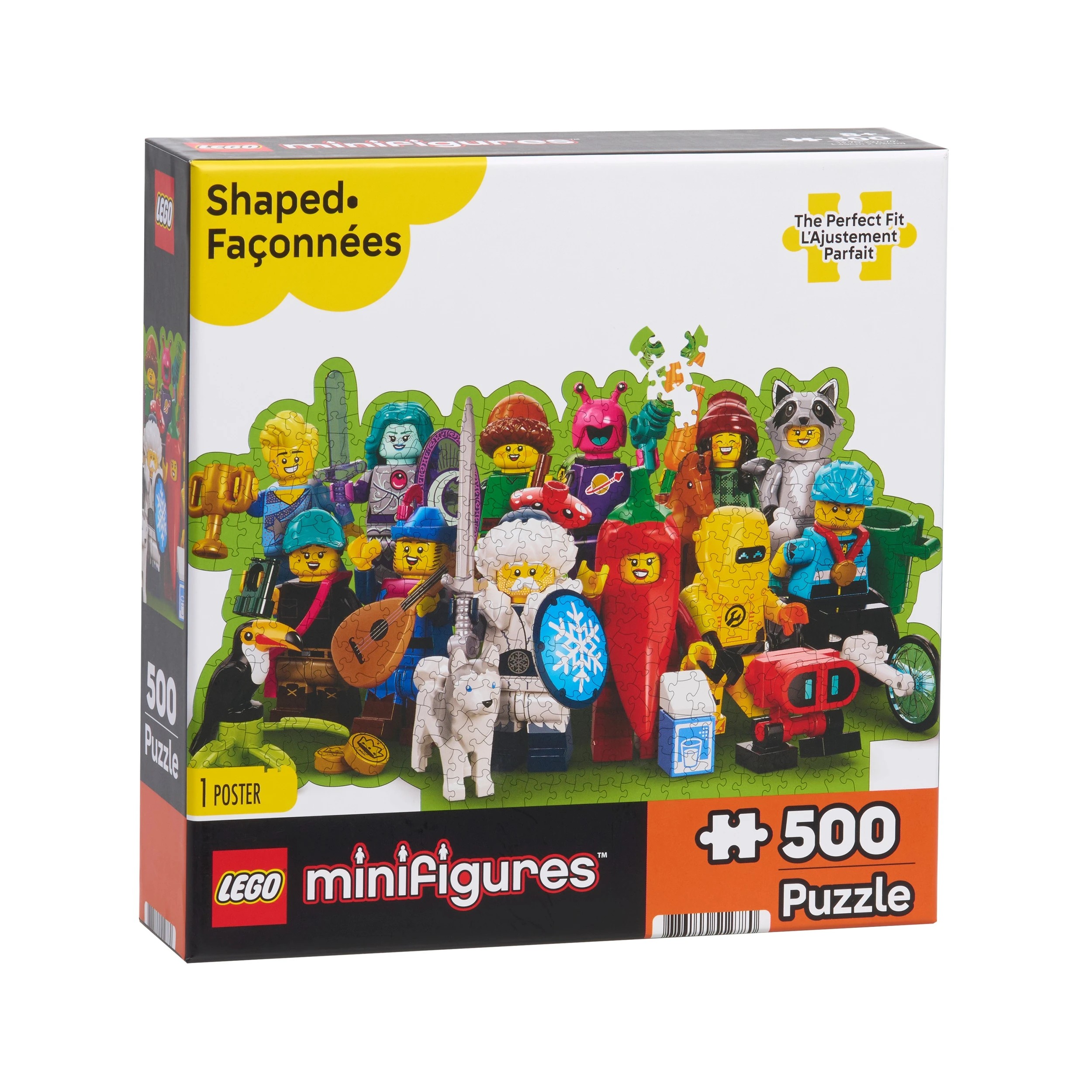 5 Lego Minifig Puzzle 500 Piece - Multi, 5 of 8