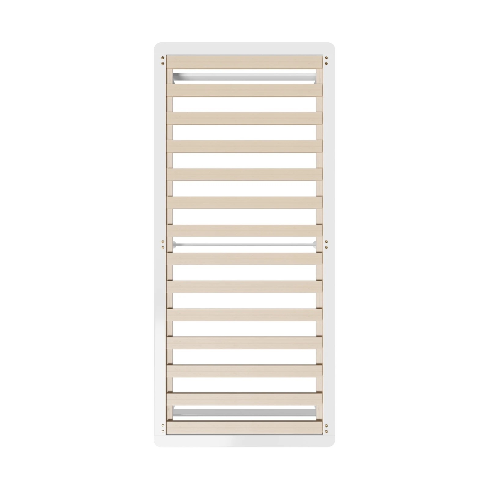 9 Oikiture Wooden Bed Frame Base Platform Pine Timber King Single Size Beds
 - White, 9 of 10