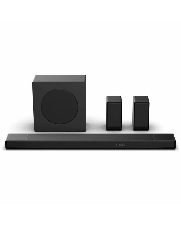 Hisense 5.1.4 Channel Dolby Atmos Soundbar with Wireless Subwoofer