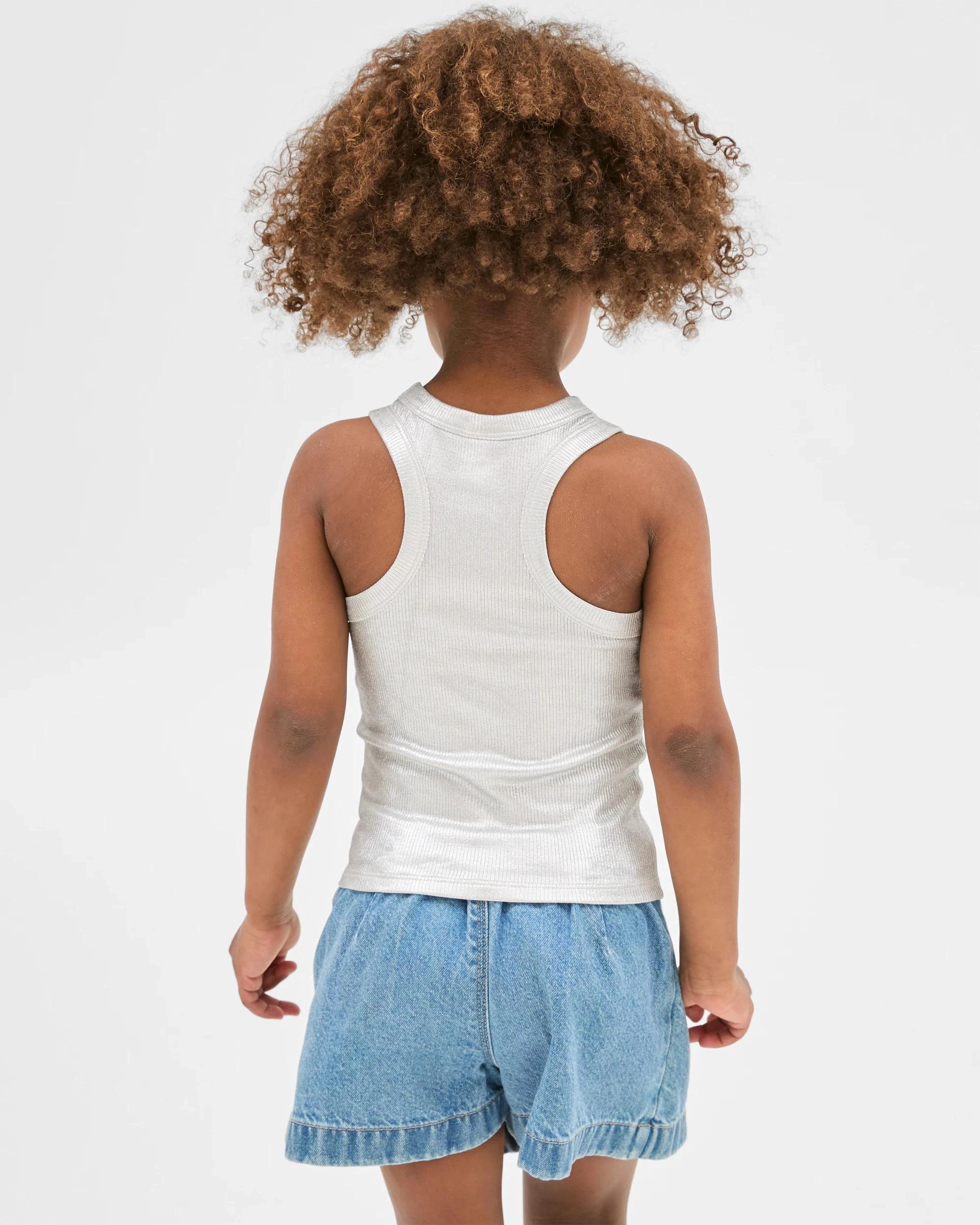 3 Target Metallic Rib Tank PALE SILVER, 3 of 5