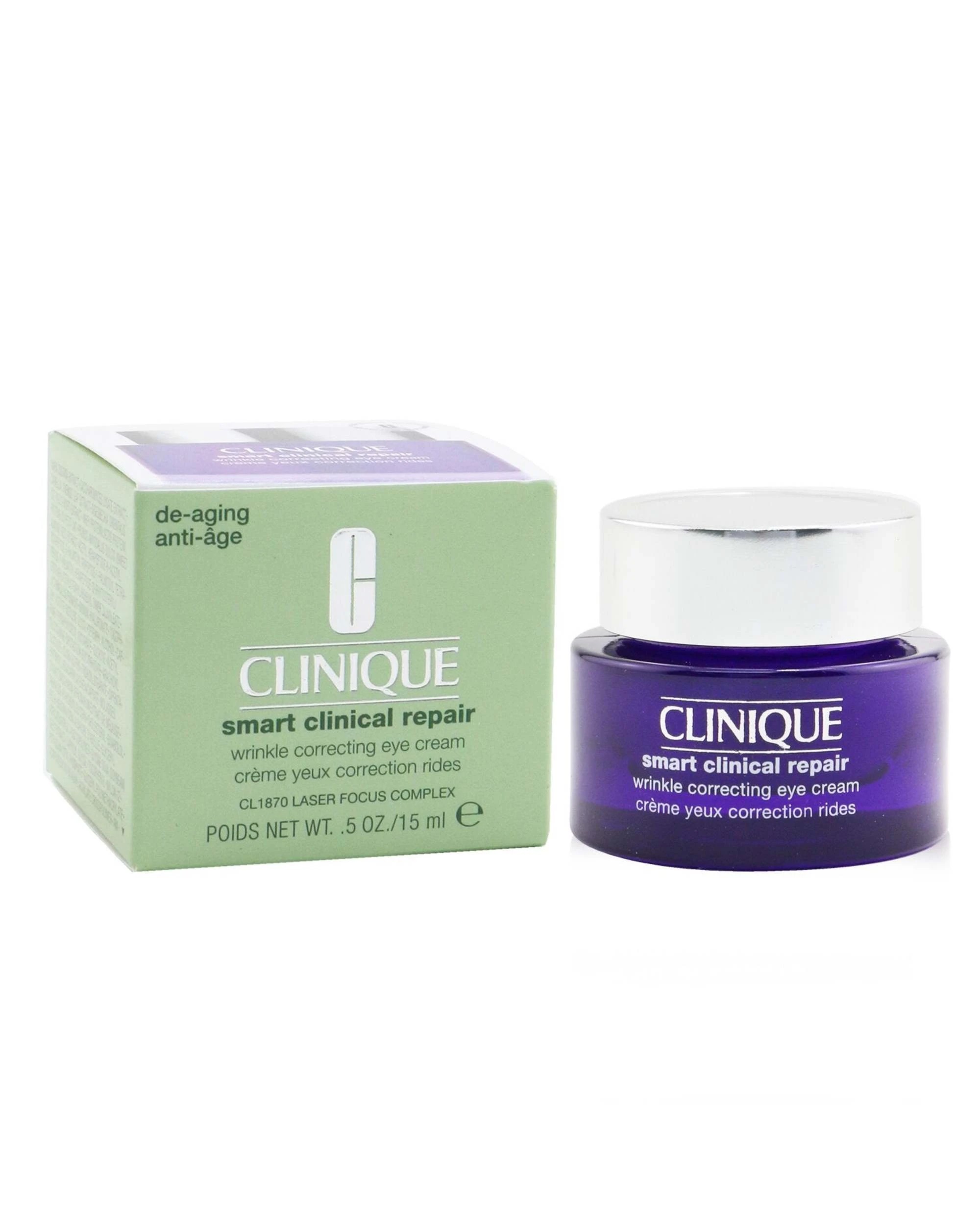 2 Clinique Clinique Smart Clinical Repair Wrinkle Correcting Eye Cream  15ml/0.5oz, 2 of 3