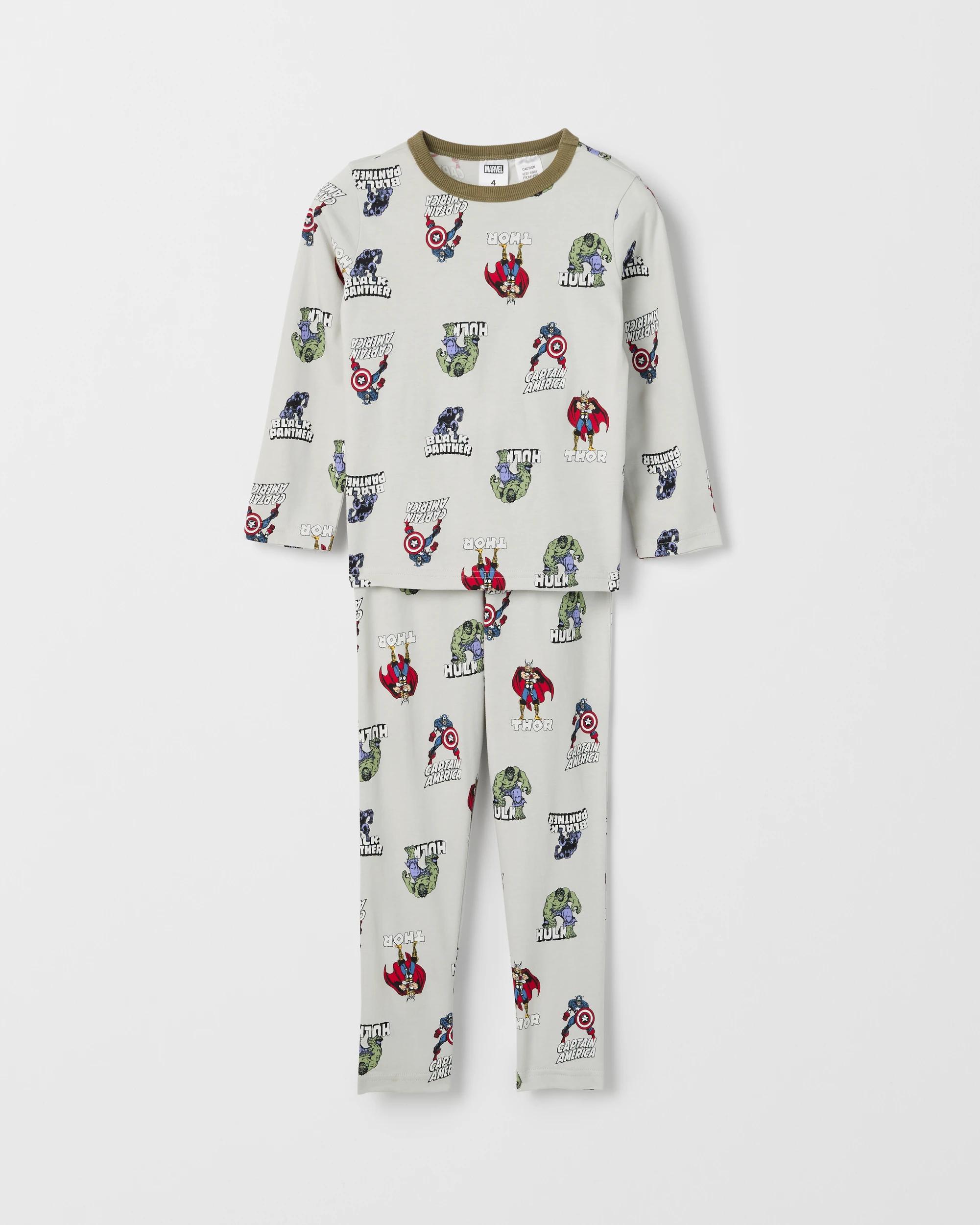 3 Marvel Australian Cotton 2 Pack Younger Boys Pyjama Set MARVEL, 3 of 5