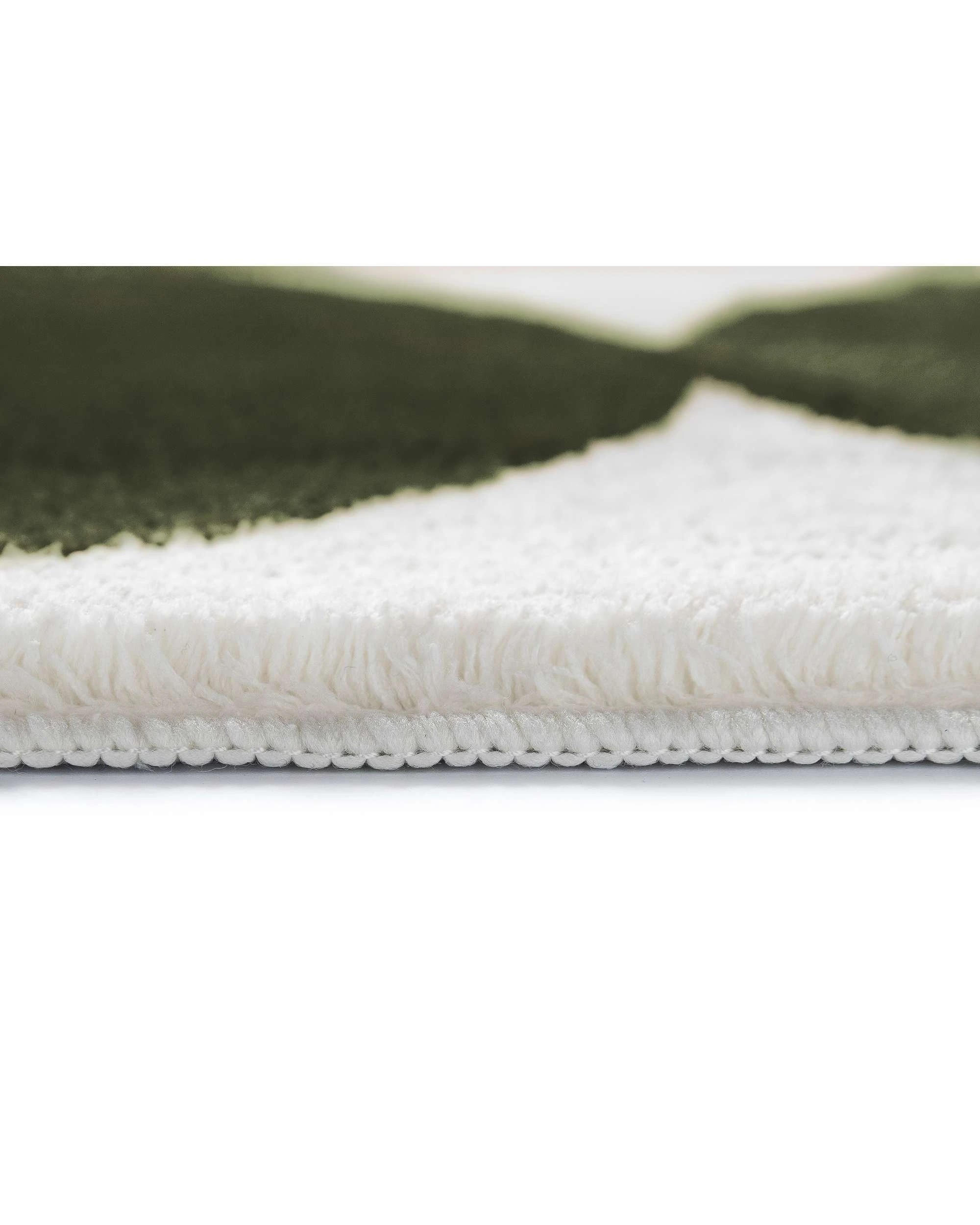 5 Loopsie Jardime Geometric Washable Rug-290cm x 200cm - Green, 5 of 6